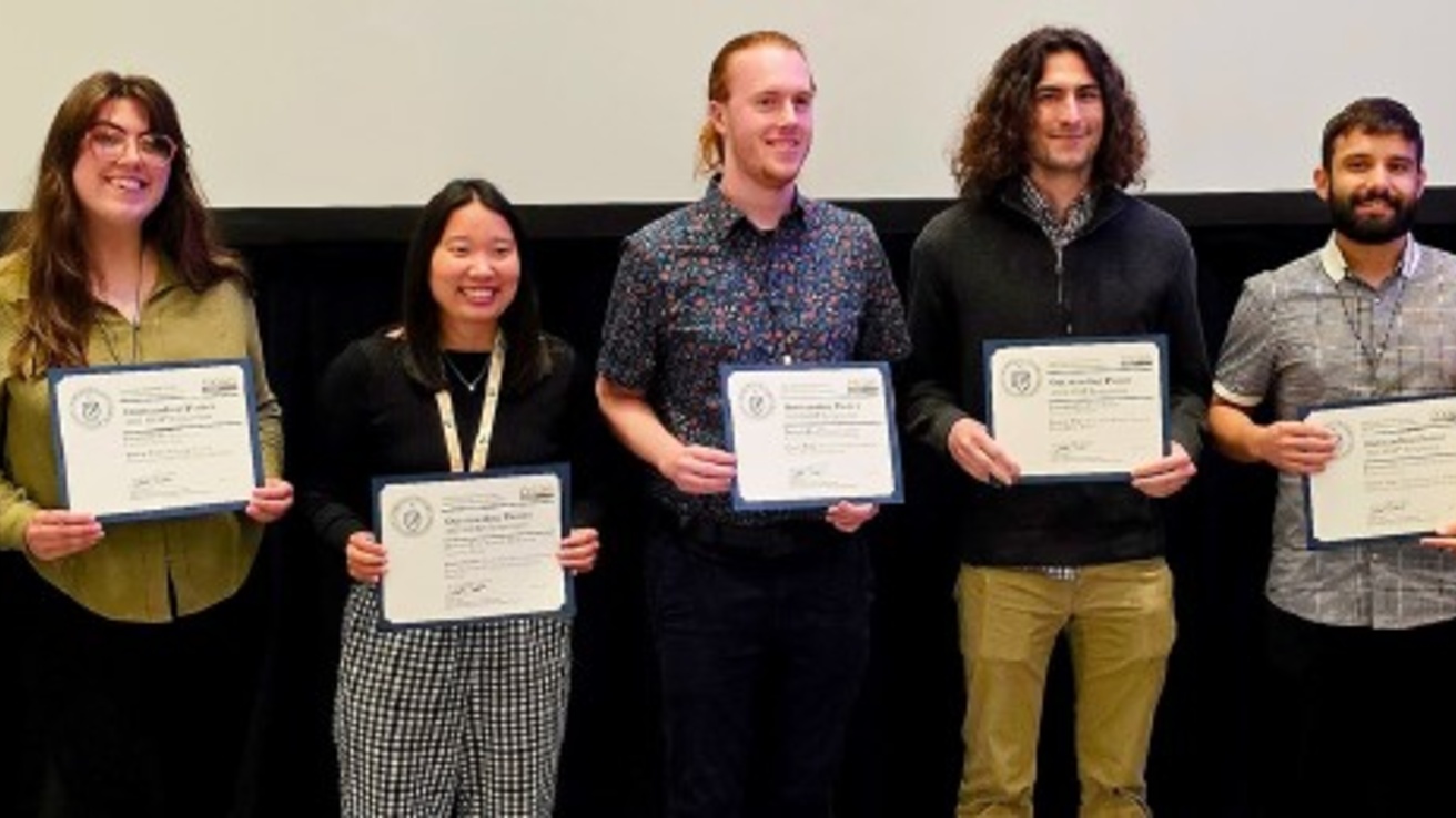 2025 SSAP student poster winners.